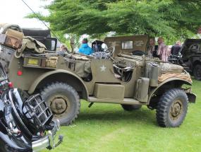 Oldtimer Event Lienden 2020 in teken 75 jaar bevrijding.